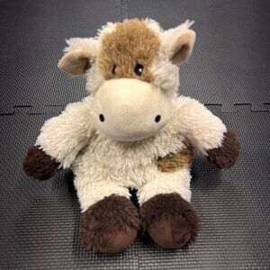 Warmies Microwavable Plush Cow Stuffed Animal - Soothing Heat & Lavender Scent -